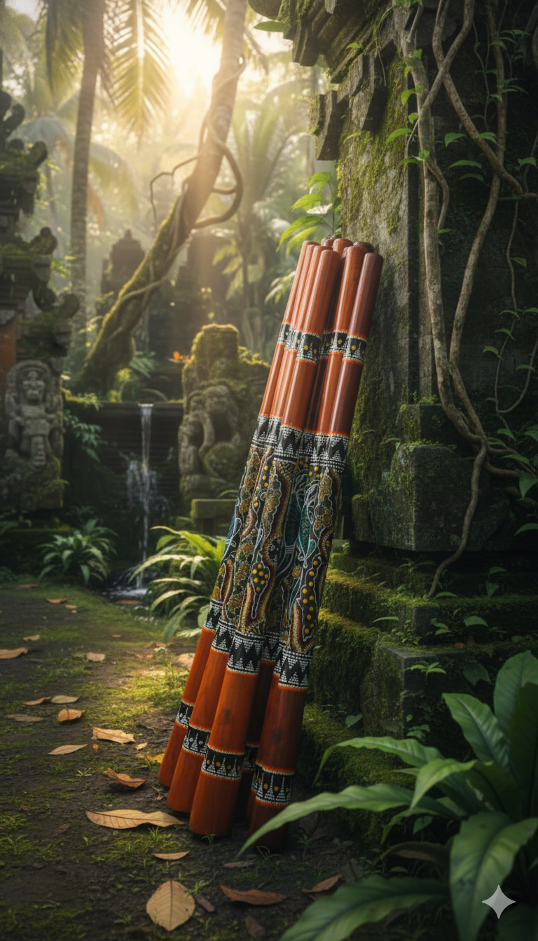 Didgeridoo 1.5 m Teak Wood