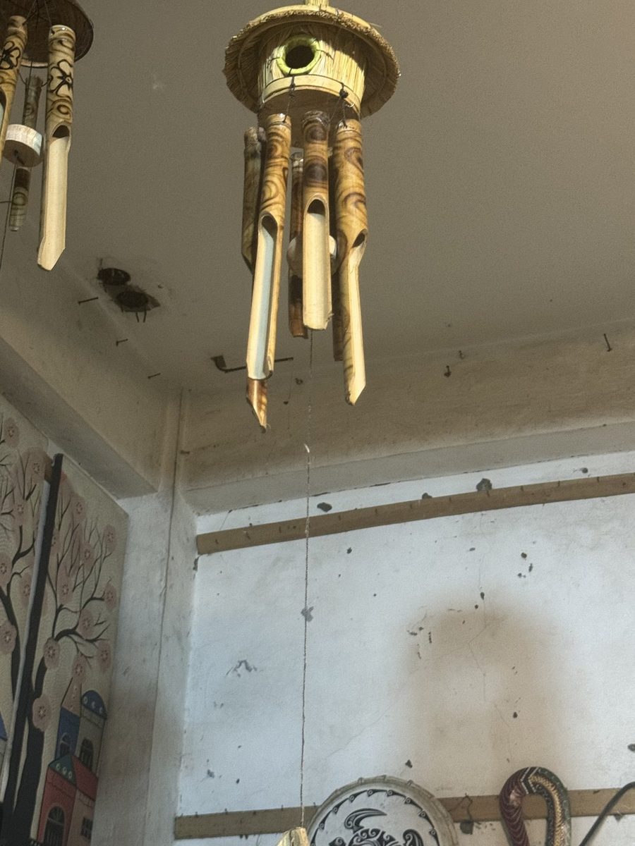Click to view full-size Wind Chime Bird Nest photo 2