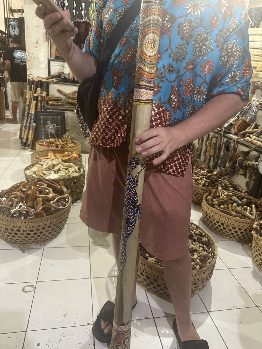 Click to view full-size Didgeridoo 1.5 m Teak Wood photo 4