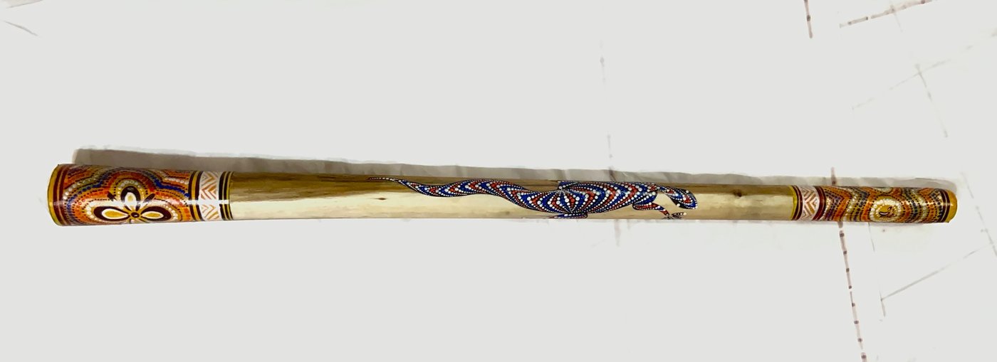 Click to view full-size Didgeridoo 1.3 m Teak Wood photo 3