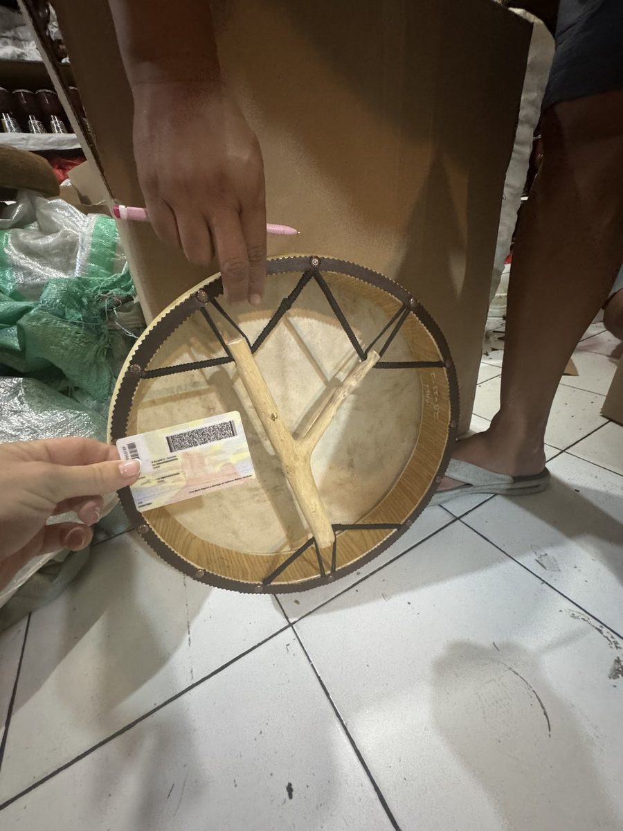 Drum Unbleached 60 cm